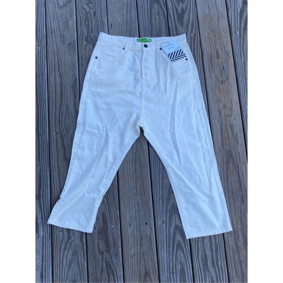 SR. vs. Sandrine Rose NWT "The Virgin Label" Snow White Pants, Size 28, MP $198 - Picture 2 of 12
